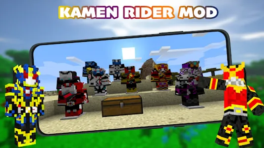 Kamen Rider Mod For MCPE screenshot 2
