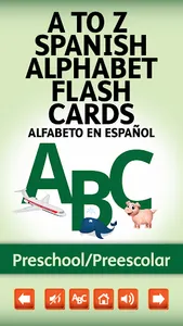 Spanish Alphabet Flash Cards screenshot 4