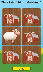 Farm Animal Picture Match screenshot 0