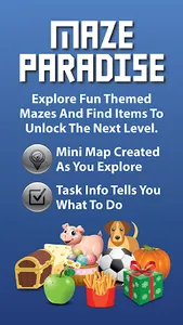 Maze Paradise - Fun Themes screenshot 0