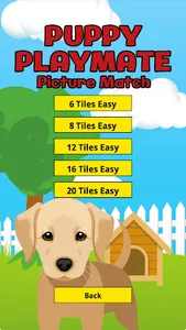 Puppy Playmate Picture Match screenshot 14