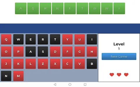 Anagram screenshot 2