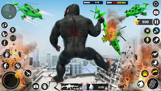 Wild Gorilla Game: Smash City screenshot 0