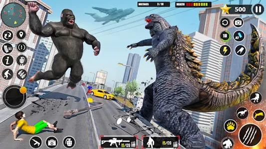 Wild Gorilla Game: Smash City screenshot 12