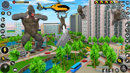 Wild Gorilla Game: Smash City screenshot 14