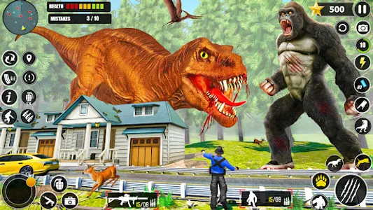 Wild Gorilla Game: Smash City screenshot 15