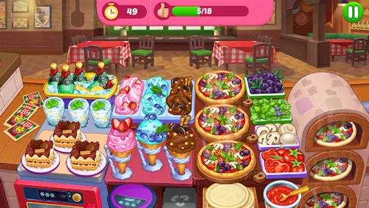 Crazy Cooking Diner: Chef Game screenshot 1