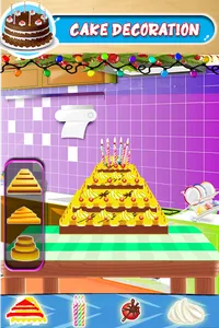 Christmas Cakes Girl Game Chef screenshot 9
