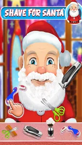 Santa Shave Christmas Games screenshot 18