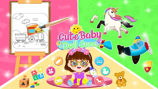 Cute Baby Doll Daycare Dressup screenshot 2