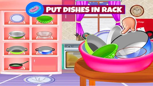 Cute Girl Cleans Dirty Kitchen screenshot 19