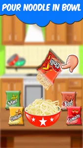 Noodles Cooking Kids Food Game screenshot 20