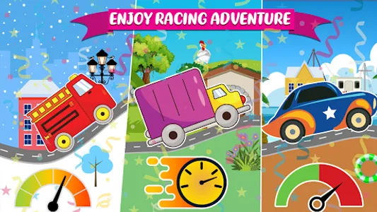 Preschool Kid Hills Car Toys screenshot 27