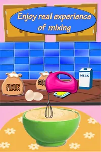 Cupcake Maker Cooking Games screenshot 1
