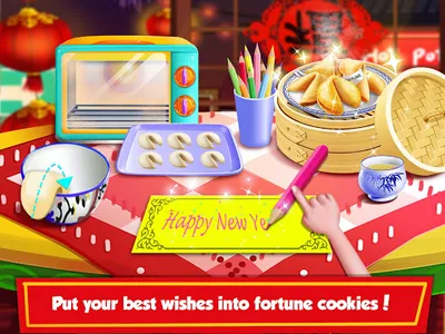 Chinese Food - Lunar Year! screenshot 2