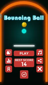 Glow Ball : Bouncy wall screenshot 0