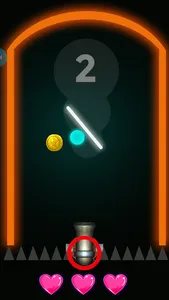 Glow Ball : Bouncy wall screenshot 2