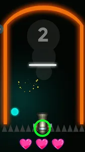 Glow Ball : Bouncy wall screenshot 3
