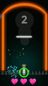 Glow Ball : Bouncy wall screenshot 4