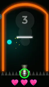 Glow Ball : Bouncy wall screenshot 5