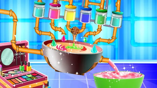 Makeup Kit Factory Magic Game screenshot 2