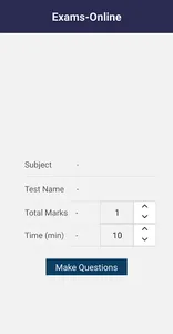 Exams Online screenshot 2
