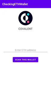 Checking by Covalent API screenshot 0