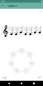 Clefs: Music Reading Trainer screenshot 2