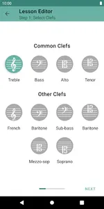 Clefs: Music Reading Trainer screenshot 4
