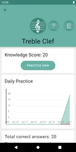 Clefs: Music Reading Trainer screenshot 5