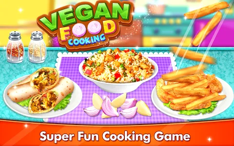 Vegan Food Cooking Game screenshot 0