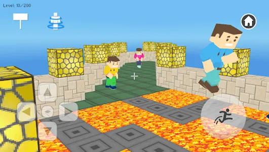 Mcraft : Block Parkour Game 3D screenshot 14