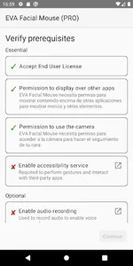 EVA Facial Mouse PRO screenshot 2