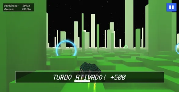 Tochnost - Corrida Espacial 3D screenshot 1