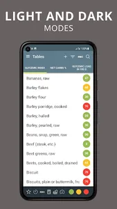 Glycemic Index. Diabetes diary screenshot 7