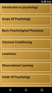 Learn Psychology screenshot 5