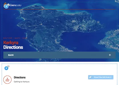 Corfu Guide: Weather, Maps, Fl screenshot 23