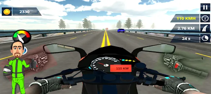 Traffic Rider - Highway Games screenshot 3