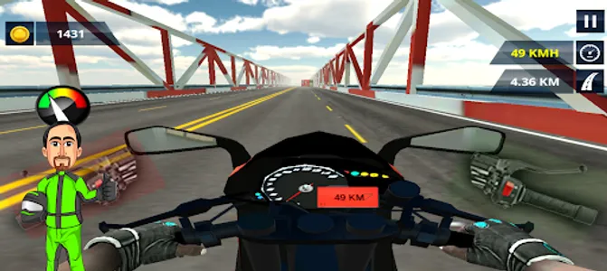 Traffic Rider - Highway Games screenshot 4