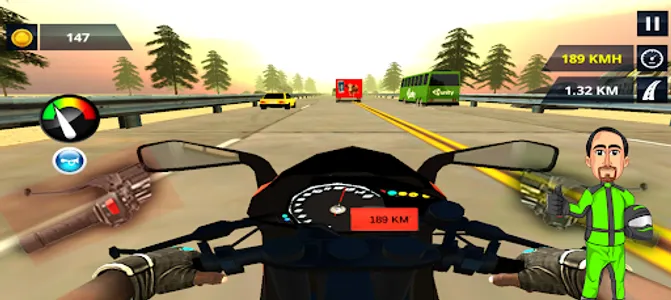 Traffic Rider - Highway Games screenshot 5