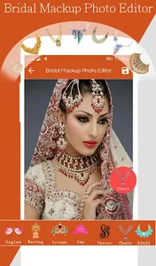 Bridal Mackup Photo Editor screenshot 0