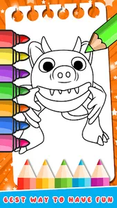 Garten in BanBan 4 Coloring screenshot 11