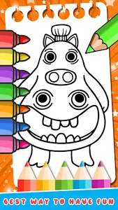 Garten in BanBan 4 Coloring screenshot 12