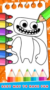 Garten in BanBan 4 Coloring screenshot 15