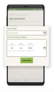Age Calculator by Date of Birt screenshot 1