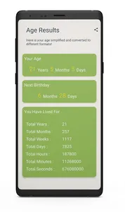 Age Calculator by Date of Birt screenshot 5