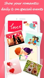 Romantic Card: create love e-c screenshot 0