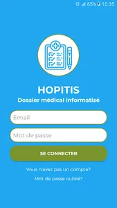 HOPITIS | Dossier Médical Info screenshot 0