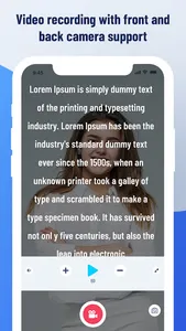 Professional Teleprompter, Aud screenshot 4