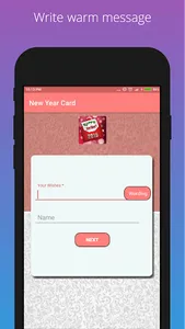 NewYearCardMaker screenshot 3